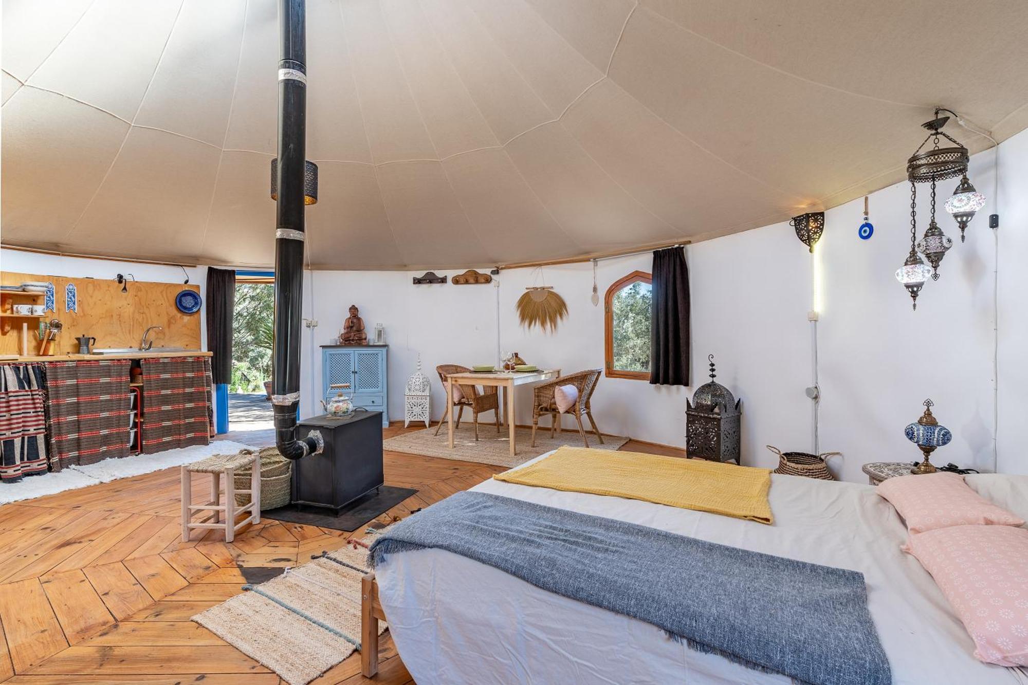 Eco Yurta Lanjaron Villa Exterior foto